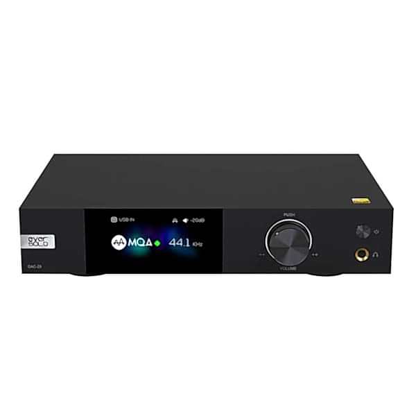 Vista superior del decodificador de audio compacto Eversolo DAC-Z8
