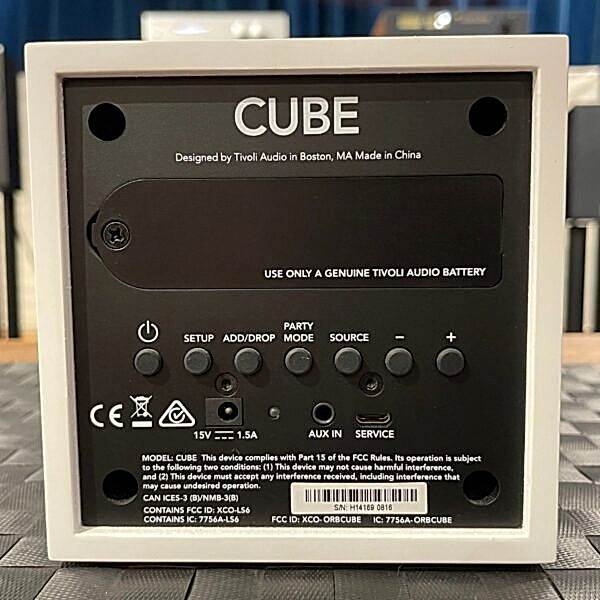 TIVOLI AUDIO CUBE WIRELESS (EX-DEMO / PRECIO UNITARIO) - Imagen 12